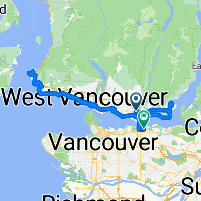 Keith Rd E, North Vancouver to Gilmore Ave N, Burnaby