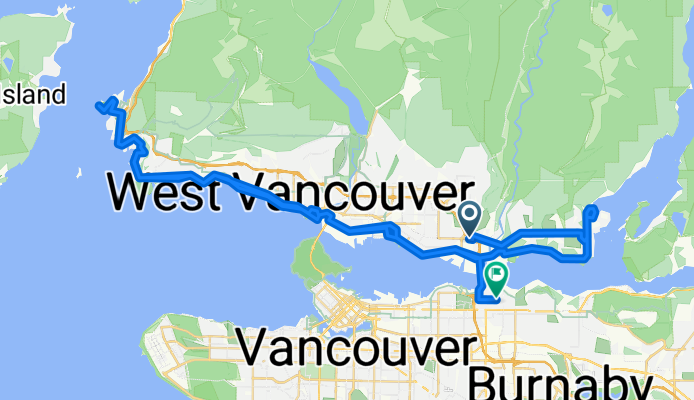 Keith Rd E, North Vancouver to Gilmore Ave N, Burnaby