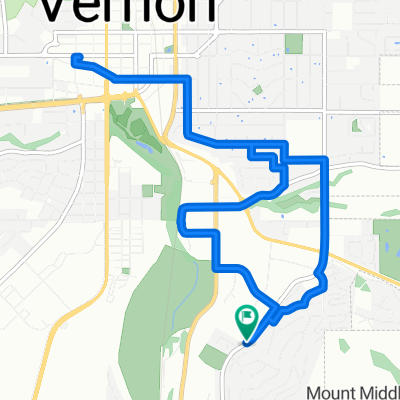 Mount Beaven Place to Mount Beaven Place