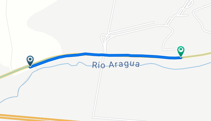 De Carretera La Encrucijada - San Mateo a 6H78+25M