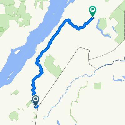 Lac-Frontière à Ch du 8e Rang, St-Pierre-de-Lamy