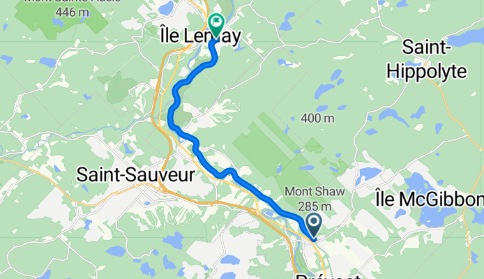 From Prévost to Sainte-Adèle