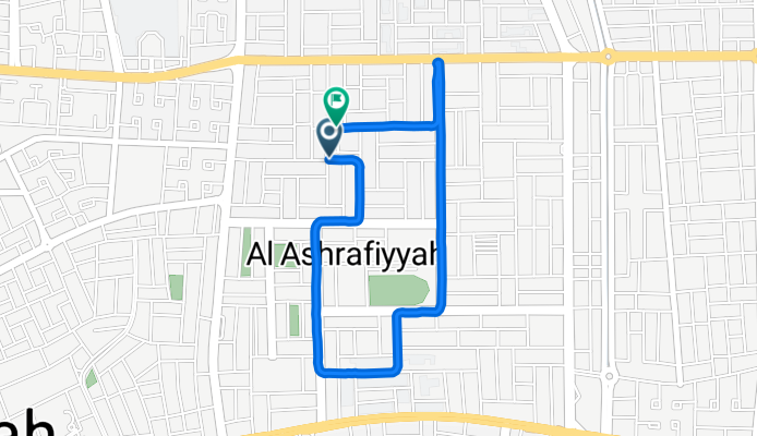 شارع عبد الله محمد الغذامي to شارع عبد الله محمد الغذامي