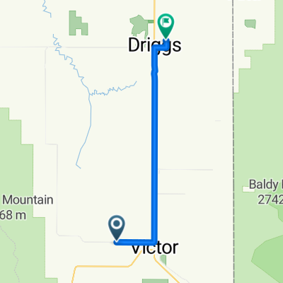 Spoon Creek Dr, Victor to N Fifth St, Driggs