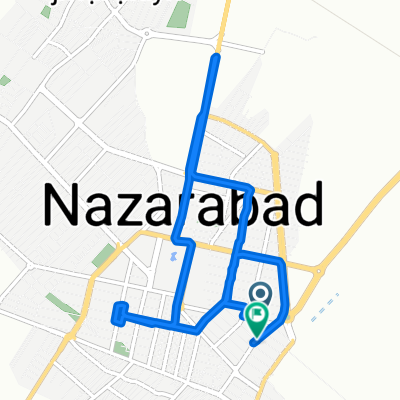 ارغوان ۱۴, Nazarabad to ارغوان ۱۴, Nazarabad