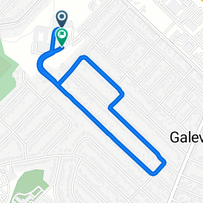 Saslon Park Dr, Liverpool to Saslon Park Dr, Liverpool