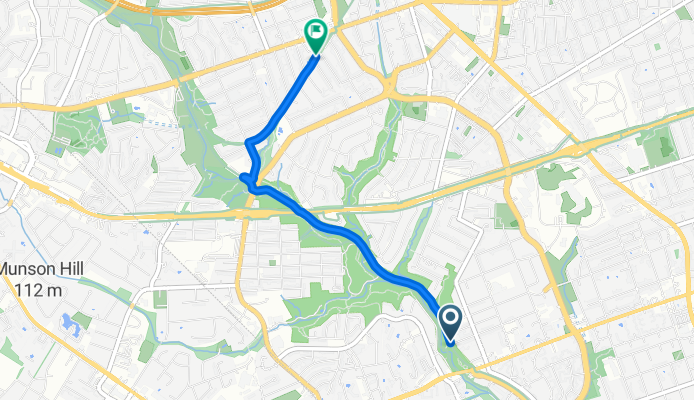 Washington &amp; Old Dominion Trail, Arlington à N Emerson St, Arlington