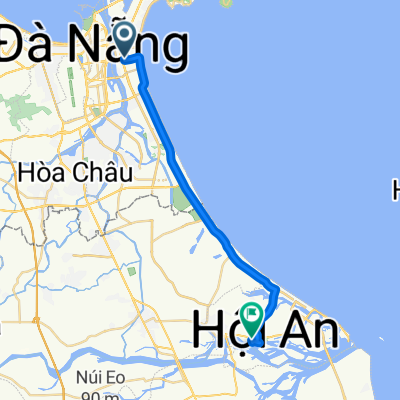 Route from Phạm Cự Lượng