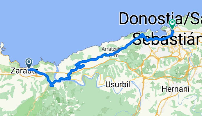 Zarautz - Donostia-San Sebastián