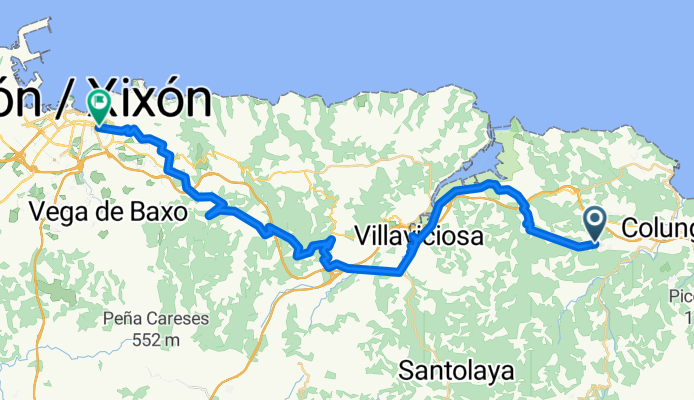 Colunga - Gijón