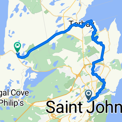 Bonaventure Avenue to Portugal Cove Road