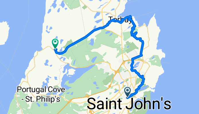 Bonaventure Avenue to Portugal Cove Road