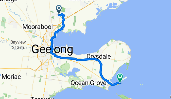 Benjamin Drive to Wharf Street