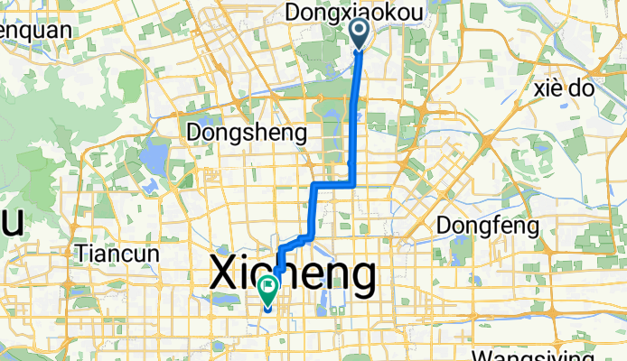 Dongxiaokou - Jinrongjie