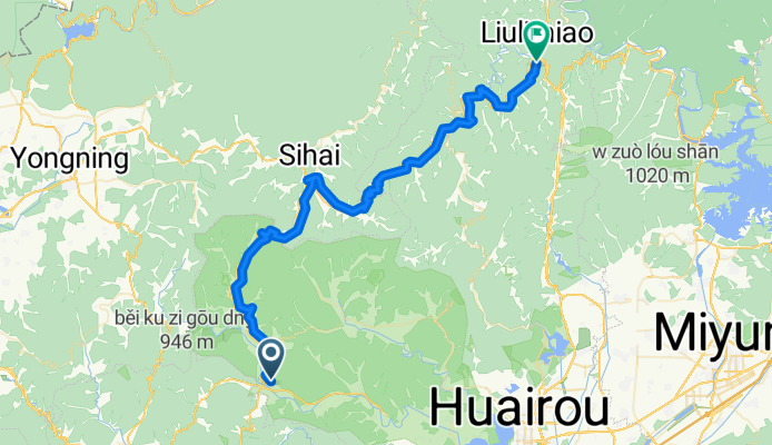 Jiuduhe - Liulimiao