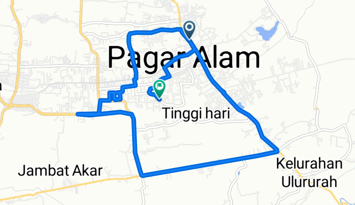 X6MX+FXG to Jalan Sindang Raya
