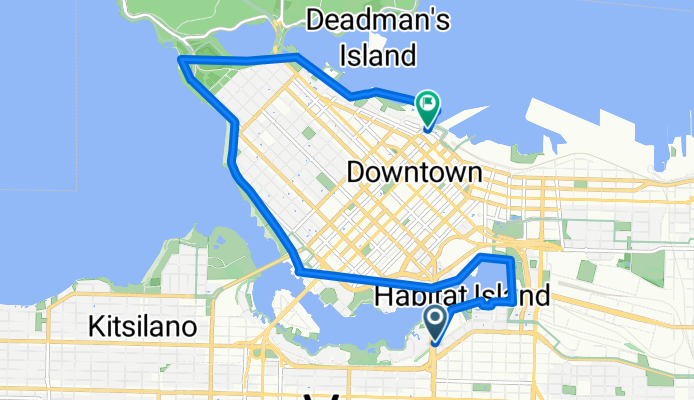 Ash Street to West Pender Street