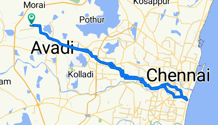 Valluvar Street to Valluvar Street