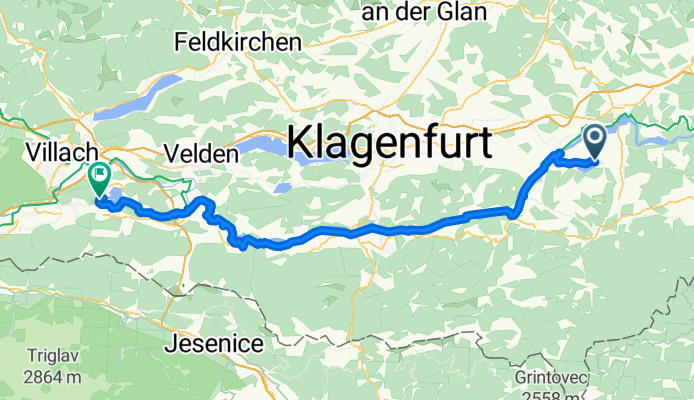Buchenweg, St. Kanzian am Klopeiner See nach Seeufer-L, Finkenstein am Faaker See