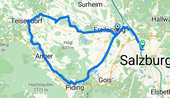 Högelrunde-Bf. Freilasssing gegen Uhrzeigersinn