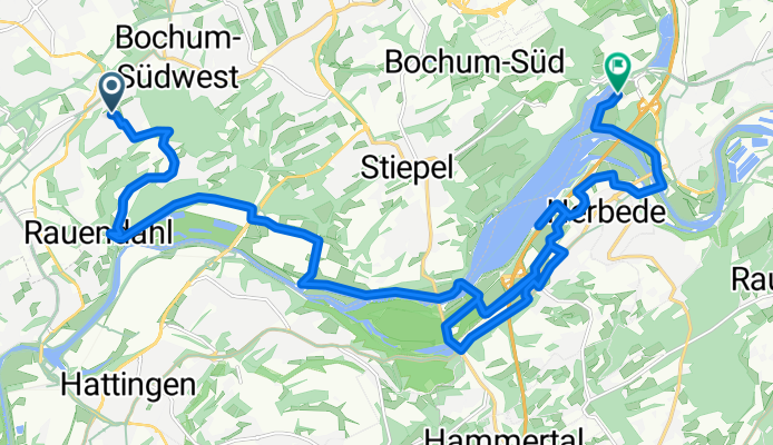 Im Ostholz, Bochum nach Querenburger Straße, Witten