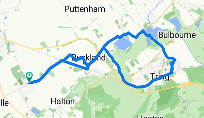 Weston Turville -Tring 20k early morning loop