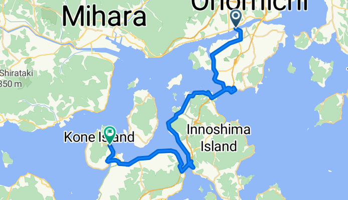 Route to Setodachokone, Onomichi