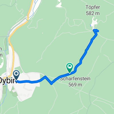 Route in Oybin