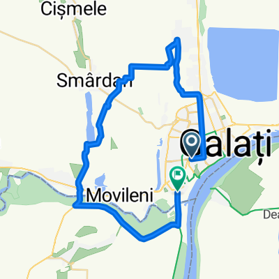 Route in Galati