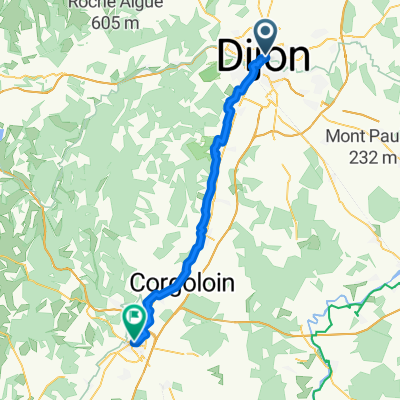 Avenue Garibaldi nach Rue du Faubourg Saint-Jacques B