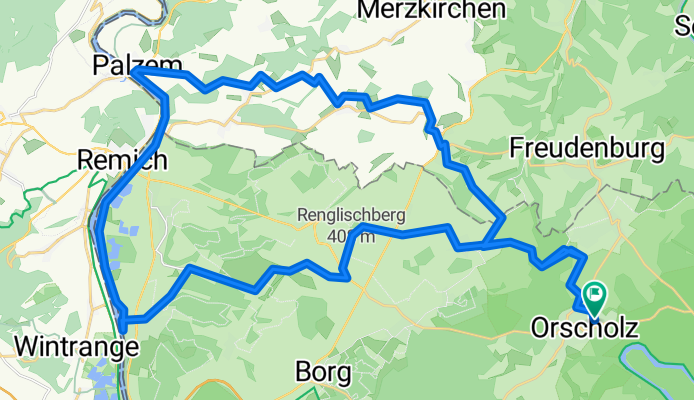 Nach Palzem und über den Gau zurück