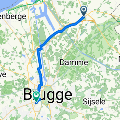 Rietveld, Knokke-Heist to Diksmuidse Heerweg, Bruges