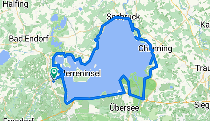 Chiemseebahnweg nach Seestraße