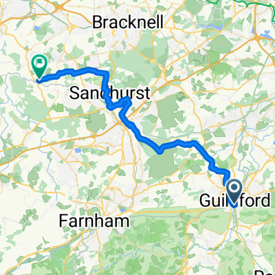 From Guildford to Hook