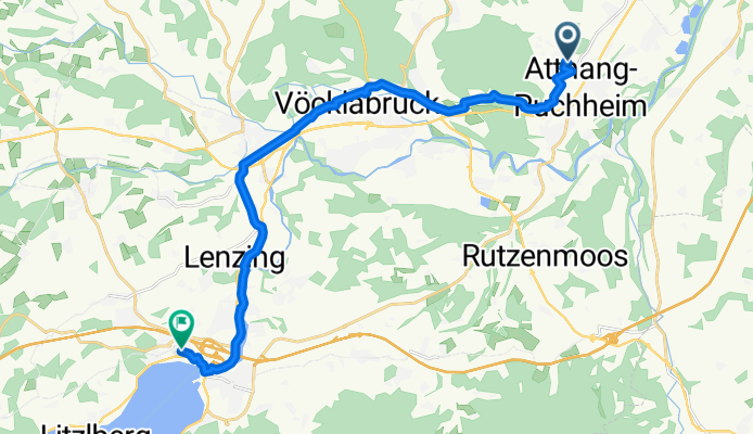 Von Attnang-Puchheim bis Seewalchen am Attersee