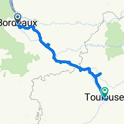 Bordeaux to Toulouse