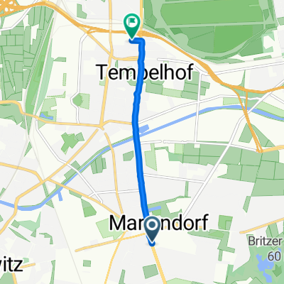 Mariendorfer Damm, Berlin nach Ringbahnstraße, Berlin