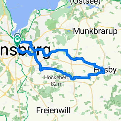 Flensburg - Husby round-trip