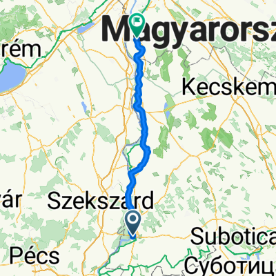 Da Bajcsy-Zsilinszky utca a Hajnal utca