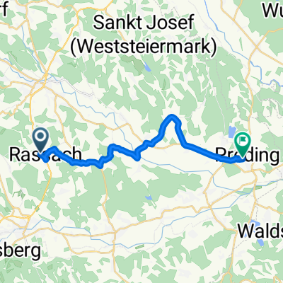 Rassach, Stainz nach Gartenweg, Preding