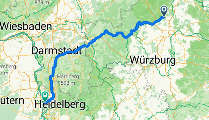 Von Bad Kissingen bis Altrip