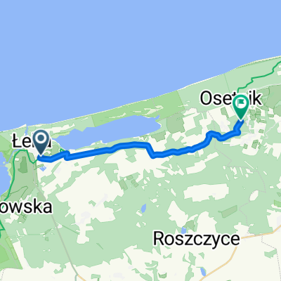 S Starzyńskiego, Łeba do Cisowa, Sasino
