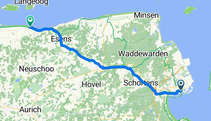 Von Wilhelmshaven bis Dornum