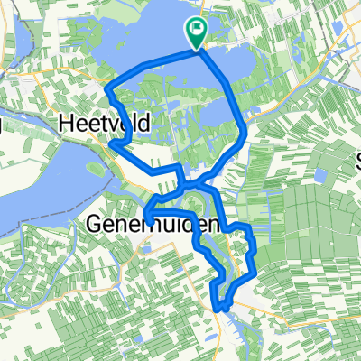 Route nach Wanneperveen