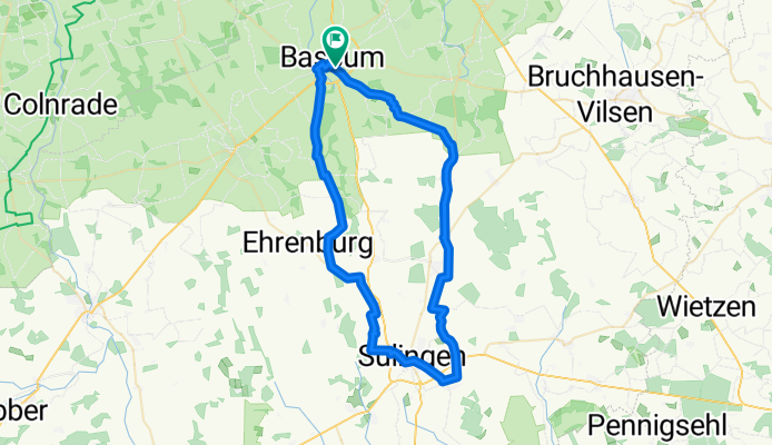 Zum Südrand der Wildeshauser Geest