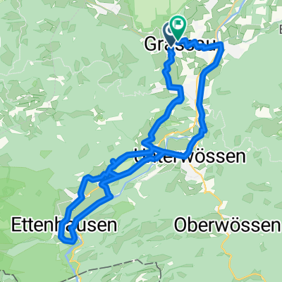 Route nach Moosbacher Straße 2, 83224 Grassau
