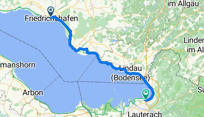 Von Friedrichshafen bis Bregenz