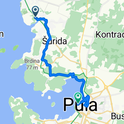 Dragonja nach Uspon Svetog Roka