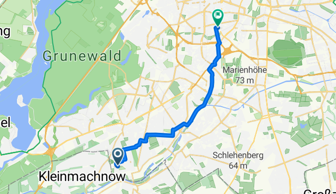 Windsteiner Weg, Berlin nach Berchtesgadener Straße, Berlin