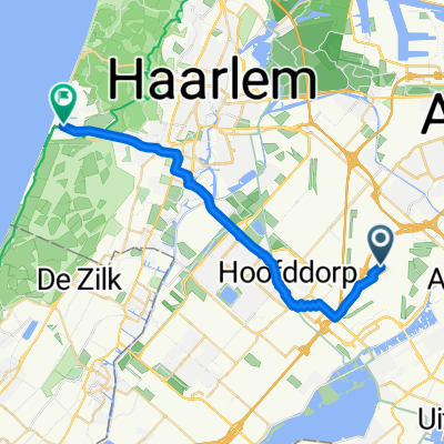 Stage 1 Schiphol to Zandvoort